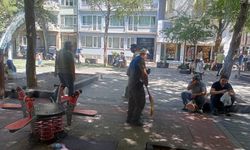 Odunpazarı Belediyesi Hamamyolu'nu kirli bırakmıyor