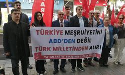 Vatan Partisi'nden Eskişehir'de Amerika protestosu