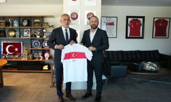 Altay’dan TFF başkanına ziyaret etti
