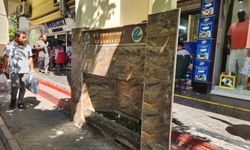 Eskişehir'de çiçek saksıları çöp kutusuna döndü