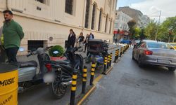 Eskişehir'deki dubalar motosikletler için park yeri oldu!