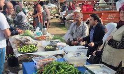 Vali Musa Işın Sofuköy pazarında vatandaşlarla buluştu