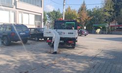 Bilecik’te kışlak ilaçlama çalışmaları sürüyor