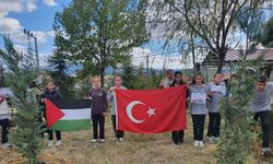 Öğrencilerden anlamlı destek: Gazze için barış bahçesi kuruldu