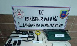 Kaçak kazı yapan 5 şahıs suçüstü yakalandı