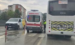 Bilecik'te trafik kazası: Motosiklet kamyonete çarptı, 1 yaralı