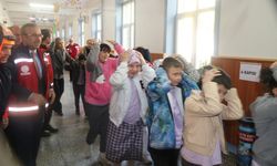 Eskişehir’de gerçeğini aratmayan deprem tatbikatı