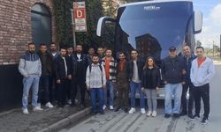 Eskişehirli işçiler başkente uğurlandı