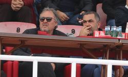 Maçı birlikte izlediler
