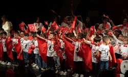 Eskişehir miniklerden cumhuriyet coşkusuna özel gösteri