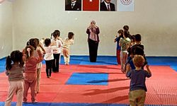 Çocuklar spor yapmayı seviyor