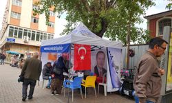 Eskişehir’de AK Parti üye stantları kent merkezinde sürüyor