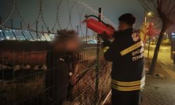 Eskişehir’de kömür deposunda korkutan yangın