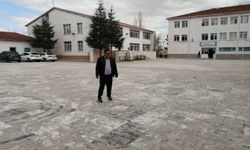 Eskişehir'de okulda çevre düzenlemesi