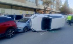 Eskişehir'de yürekleri ağza getiren kaza!