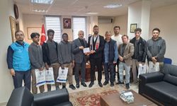 Eskişehir'de öğrencilerden Filistin için anlamlı destek