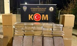 Afyonkarahisar’da yaklaşık 300 bin adet doldurulmuş kaçak makaron ele geçirildi