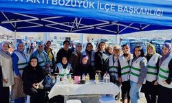 AK Parti Bilecik teşkilatı Bozüyük’te vatandaşla buluştu