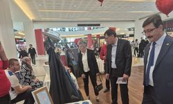 Başkan Kahveci, özel çocukların eserlerini inceledi