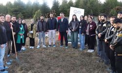 Kütahya Dumlupınar Üniversitesi’nde fidan dikim etkinliği