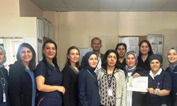 Kütahya Evliya Çelebi Eğitim ve Araştırma Hastanesi’nin ’İnme Ünitesi’ne teşekkür belgesi