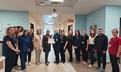 Kütahya Şehir Hastanesi Göz ve Dermatoloji Kliniğine el hijyeni teşekkürü
