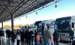 Eskişehir otogarında ’ara tatil’ yoğunluğu