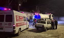 Emet'te araç yangınına hızlı müdahale