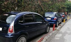 Eskişehir'de araçların kaldırım işgali devam ediyor!