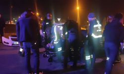 Eskişehir'de göreve giden bekçiler kaza yaptı