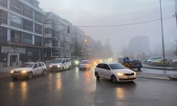 Eskişehir’de sabah sisinin büyüleyici manzarası