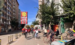 Eskişehirspor’a destek bayrakları kenti süsledi