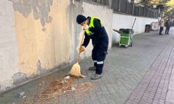 Odunpazarı Belediyesi'nin sevilen çalışanı Eskişehir'i tertemiz yapıyor!