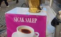 Eskişehir’de soğuk hava salep satışlarını artırdı