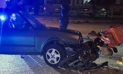 Eskişehir'de kurye kazayı ucuz atlattı!