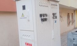 Eskişehir'de pano ve duvarlar izinsiz yazılarla kaplandı