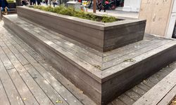 Hamamyolu’ndaki oturma alanları bakım bekliyor