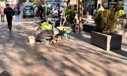 Eskişehir Hamayolu'nda kilit taşları yenilendi