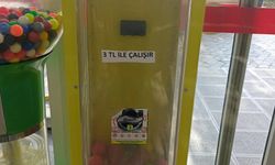 Taşbaşı Çarşısı’nda 3 TL’lik oyuncak makinesi