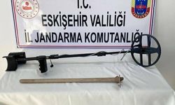 Eskişehir’de kaçak kazıya jandarma baskını!