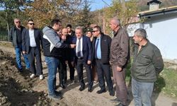 Bilecik’te Muratdere Köyü içmesuyu hattı incelendi