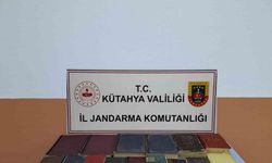 Kütahya'da büyük operasyon: 28 tarihi kitap ele geçirildi