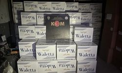 Kütahya'da araçta 5 milyon 190 bin boş makaron ele geçirildi