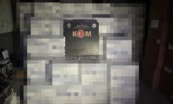 Kütahya’da durdurulan araçta 5 milyon makaron ele geçirildi