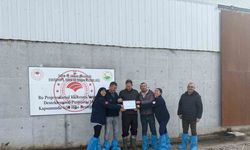 Mahmudiye’nin ilk ari işletmesi sertifikalandırıldı