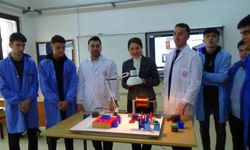 Eskişehir'de öğrencilerden trafo sarma makinesi