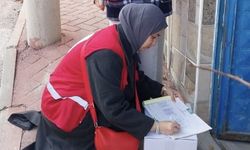 Kızılay yılın son yardımları ulaştırıldı