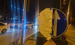 Eskişehir'de sürücülere dikkat çeken uyarı