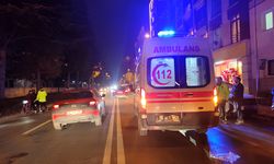 Eskişehir'de yolun karşısına geçen yayaya otomobil çarptı