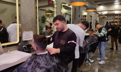Eskişehir'deki kuaförde dikkat çeken uyarı